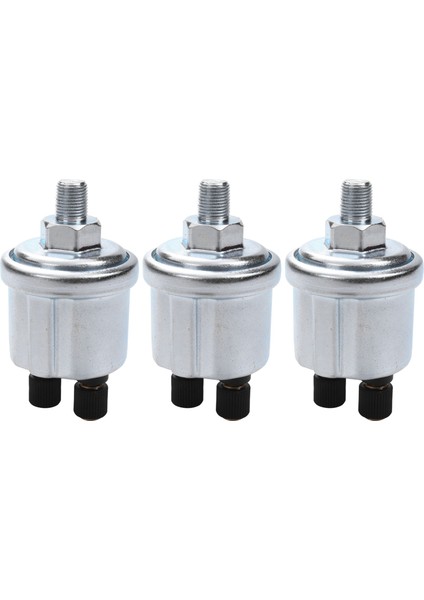 3x Evrensel Vdo Yağ Basınç Sensörü 0 Ila 10 Çubuk 1/8 Npt Jeneratör Parça 10MM Müret (Yurt Dışından)