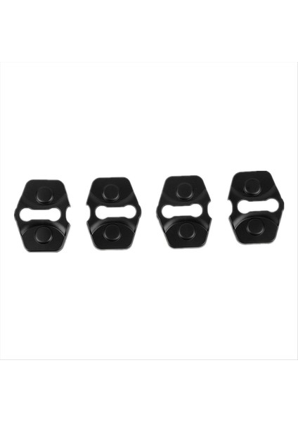 Jeep Commander Için 2006-2010 Araba Kapı Kilidi Toka Koruyucu Kapak Trim Accessorie Abs Black 4pcs (Yurt Dışından)