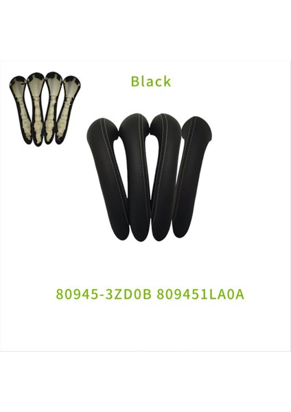 4pc/set Ön Arka Iç Kapı Kolları Koruma Kapağı 80945-3ZD0B 809451LA0A Için Nissan Armada Için 17-20 Infiniti QX80 18-24 A (Yurt Dışından) fiyatları