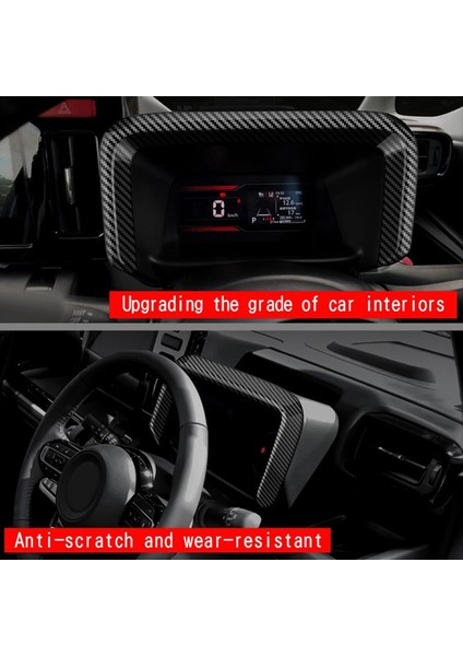 Araba Merkezi Konsol Enstrüman Çerçeve Kapak Trim Sticker Suzuki Spacia/spacia Özel MK04 Serisi 2024 B (Yurt Dışından) modelleri