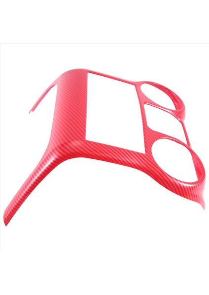 Araba Modifikasyon Aksesuarları Merkez Konsolu Dekoratif Panel Iç Kırmızı Karbon Deseni Jeep Wrangler Jk 2011-2017 (Yurt Dışından) fiyatları