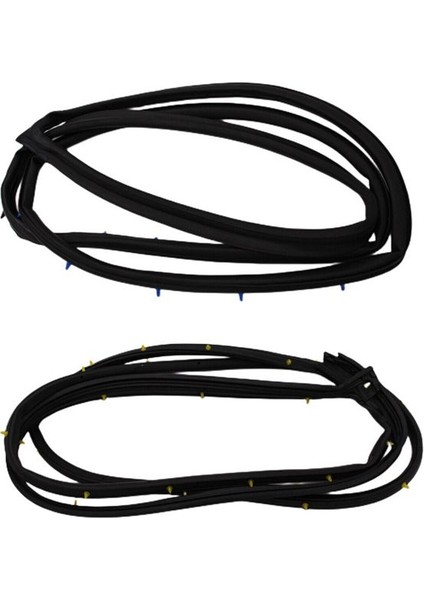 2pcs Arka Sol Yan Kapı Ayak Parşağı Kalıplama Contası 72850-TA5-A02 72810-TA5-A02 Honda Accord Sedan 2008-2012 Için (Yurt Dışından)