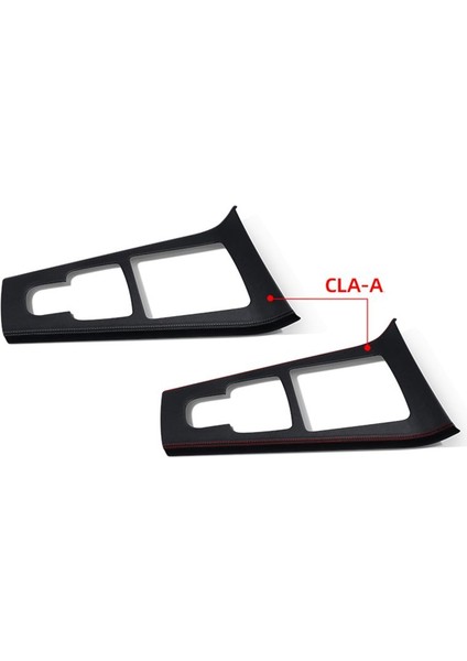 Mercedes Benz Için Araba Merkezi Kontrol Paneli Trim Çerçeve A Sınıfı Cla Class 2019-2023 Dişli Değiştiren Çerçeve Kapağı Iç B (Yurt Dışından) indirimleri