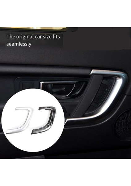 Karbon Fiber Araba Sağ Iç Kapı Çekme Sapı Kapak Kapağı Döşeme Yerini Alan Rover Keşif Sporu 2015-2019 (Yurt Dışından) modelleri