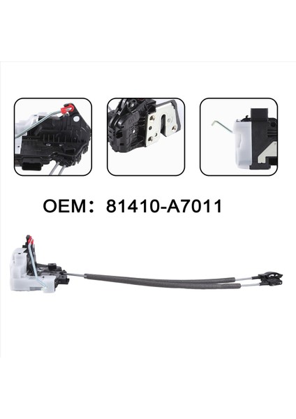 81410-A7011 Kia Forte Koup 2014-2017 Için Araba Arka Sol Kapı Kilidi Aktüatörü (Yurt Dışından) indirimleri