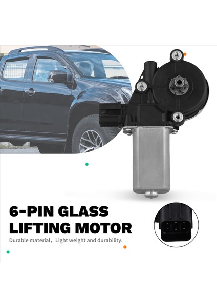 8-98160723-0 Araç Güç Penceresi Motor Sağ 6pins Isuzu Dmax 2013 2014 2015 2015 2017 2018 2019 8981607230 Lhd (Yurt Dışından) fırsatları