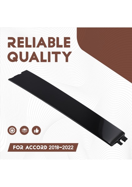 72970-TVE-H01 Arka Sol Kapı Sütü Kalıp Garnitür Honda Accord 2018-2022 Araba Kapı Penceresi Çerçeveleri Trim Accesoories (Yurt Dışından) indirimleri