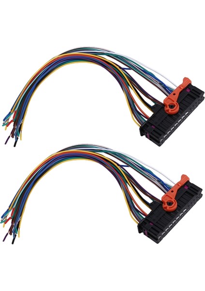 2pcs Araba Sol Sağ Kapı Kablo Kablo Kablo Demeti Fişi 1K0937702C Skoda Fabıa Superb Vw Golf Passat (Yurt Dışından) fiyatları