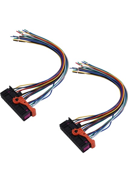 2pcs Araba Sol Sağ Kapı Kablo Kablo Kablo Demeti Fişi 1K0937702C Skoda Fabıa Superb Vw Golf Passat (Yurt Dışından) modelleri