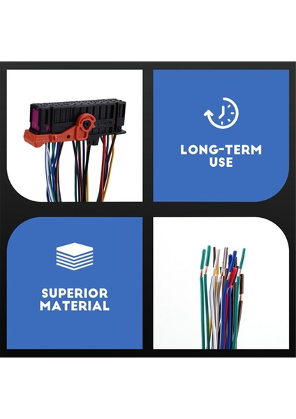 2pcs Araba Sol Sağ Kapı Kablo Kablo Kablo Demeti Fişi 1K0937702C Skoda Fabıa Superb Vw Golf Passat (Yurt Dışından) fırsatları