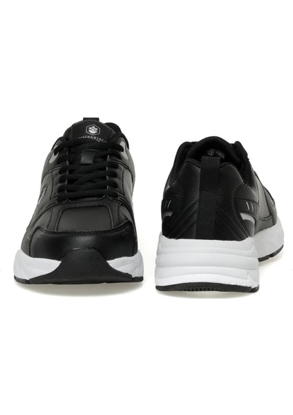 101393005 Pol Pu Siyah Erkek Spor Ayakkabı