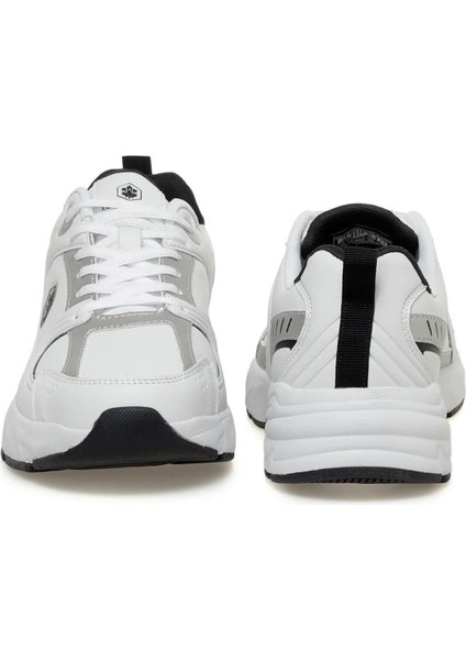 101393010 Pol Pu Beyaz-Lacivert Erkek Spor Ayakkabı