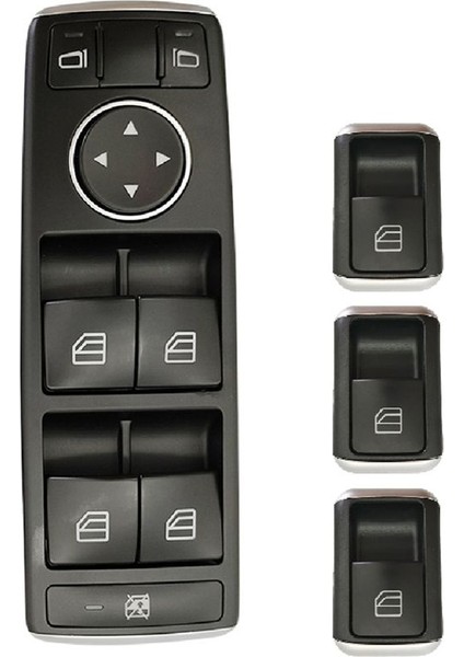 Araba Elektrik Pencere Kontrol Paneli Switch Mercedes Benz W204 Glk 204 W212 2049055302 2049058202 (Yurt Dışından)