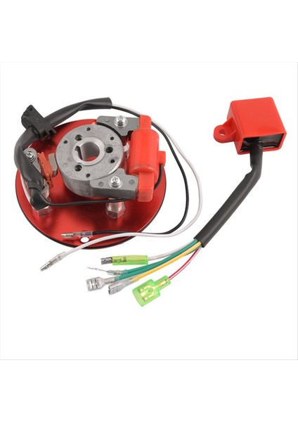 Off-Road Motosiklet Yatay Motor 110CC 125CC 140CC Için Yüksek Hızlı Manyeto Mili Rotorunu Değiştirdi (Yurt Dışından)