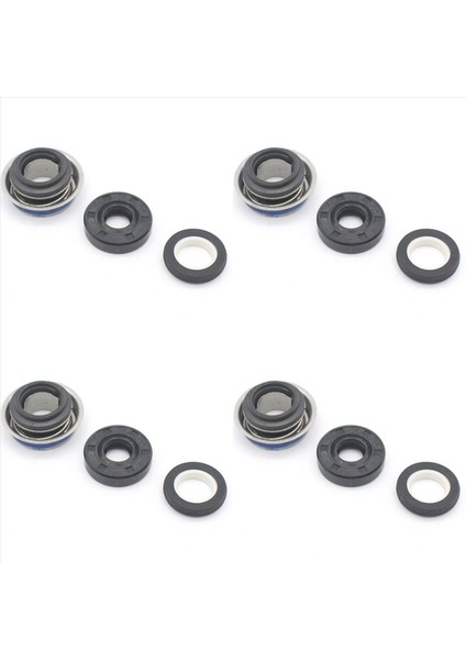 Honda CB400 CBR400 NC23 NC29 Aksesuarları Için 4x Motosiklet Su Pompası Yağ Kavumu Seti (Yurt Dışından)