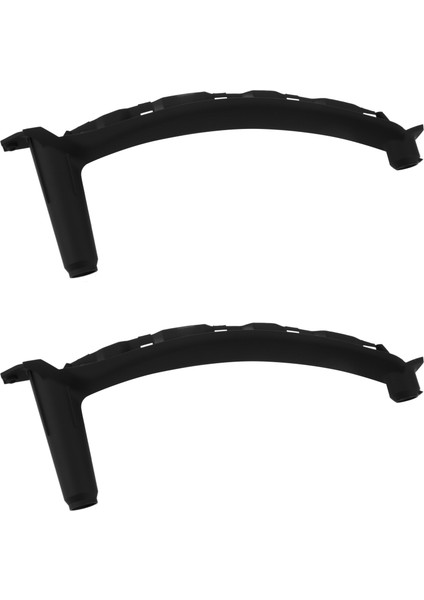 2x Siyah Sağ Kapı Tutucu Dekoratif Alt Kapak Kapı Kapı Kapı Kapı Taban 2007-2014 Bmw E70 X5 E71/E72 X6 (Yurt Dışından)