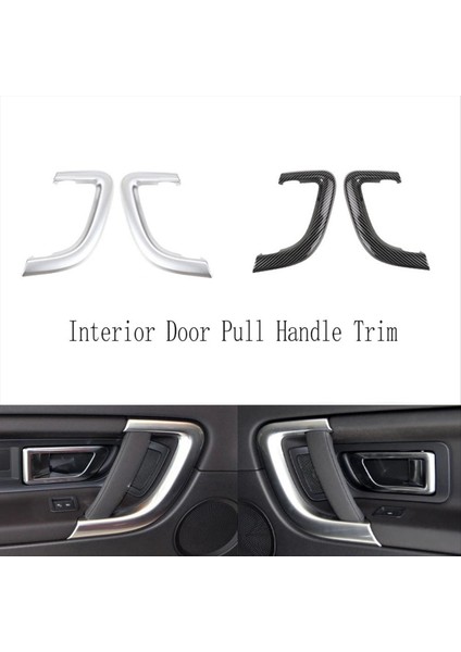 Karbon Fiber Araba Sol Iç Kapı Çekme Sapı Kapak Kapağı Remer Land Rover Discovery Spor 2015-2019 LR076105 (Yurt Dışından) modelleri