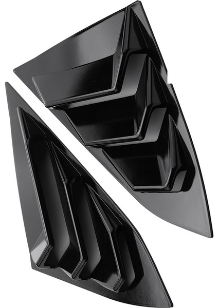 Honda Civic 10 Nesil 2016-2021 Sedan Arka Yan Pencere Kançukukları Hava Havalandırma Kepçesi Tonları Kapak Döşeme Tanjurları (Yurt Dışından)