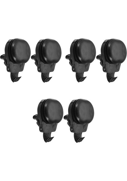 6x Araç Kapısı Pencere Cam Kilit Tokası Mitsubishi Için Pajero Montero V31 V32 V33 V43 V45 MB416320 MB416322 (Yurt Dışından)