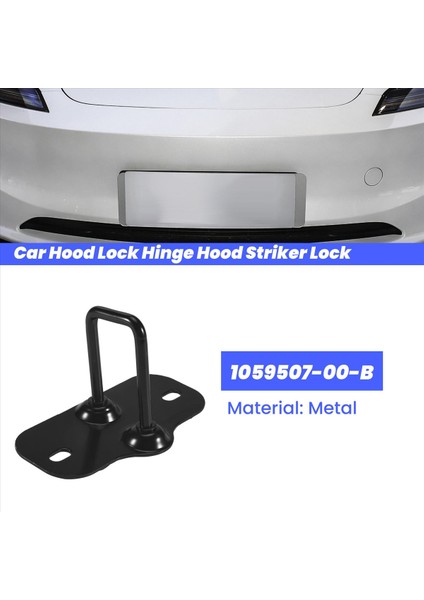 1059507-00-B Araba Hood Kilit Menteşe Hood Forvet Kilidi Tesla Model S 2016-2020 (Yurt Dışından) fırsatları