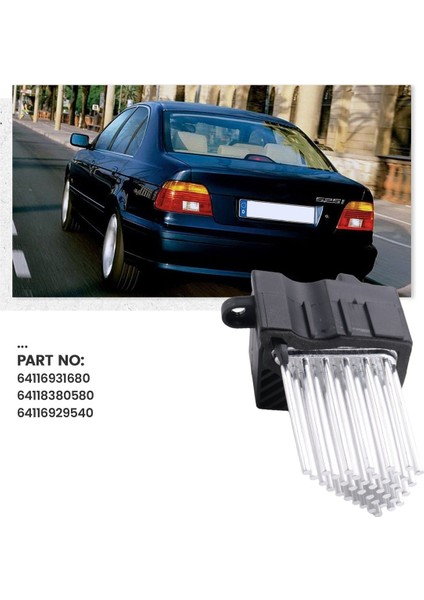 Araba Üfleyici Motor Direnç A/c Isıtıcı Fan 64116920365 64116923204 64116931680 64118380580 Bmw E39 E53 E83 E46 E36 325 (Yurt Dışından) indirimleri