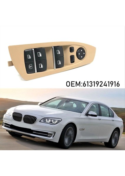 Bmw F01 F02 F03 F04 740I 750LI 760LI Power Ana Pencere Anahtarı Düğmesi 61319241916 (Yurt Dışından) modelleri