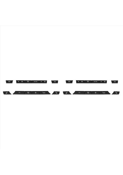 24PCS Düğme Anahtar Kapakları Bmw F07 GT/F11 F01/F02 Için A/c Isıtıcı Anahtarı Kiti Paneli (Yurt Dışından)