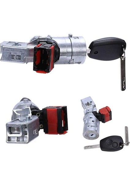Araç Ateşleme Kilidi Namlu Başlangıç Anahtarı Anahtar Ateşleme Renault 8200214168 806010030R 7701208408 Için Kilit Silindir (Yurt Dışından) indirimleri