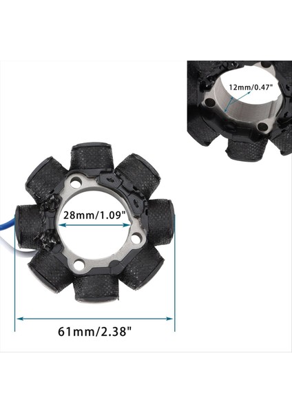 31120-MEN-A11 Motosiklet Magneto Jeneratör Honda CRF250 CRF250R CRF450R 2008 Crf 250R 450R 31120-MEN-730 (Yurt Dışından) modelleri