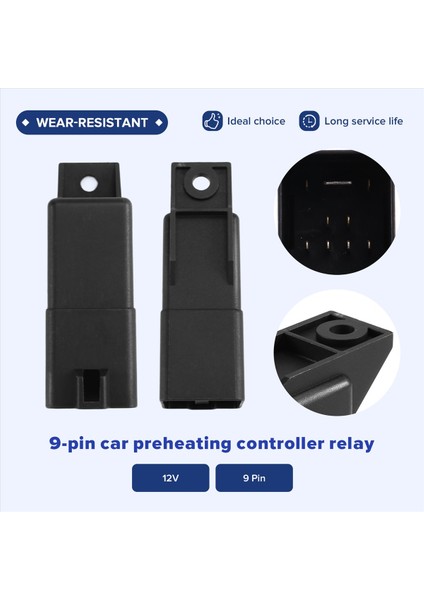 0281003039 Bosch Iveco Için 12V 9pin Araba Parlayan Tapa Denetleyicisi Rölesi 69500830 55198090 (Yurt Dışından) indirimleri