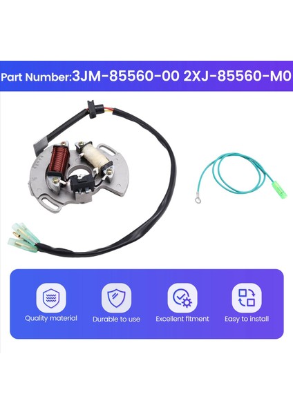 Yamaha Blaster Için Yeni Atv Magneto Motor Jeneratörü Stator 200 YFS200 Yfs 200 1988-2002 3JM-85560-00 2XJ-85560-M0 (Yurt Dışından) indirimleri