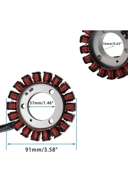 Yamaha MT125 MT-125 Abs WR125 Için Motosiklet Stator WR125R WR125X Yzf R125 Yzf-R R15 Sp FZ150 mt 125 22B-H1410-00 (Yurt Dışından) fırsatları