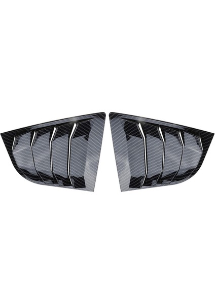 1paır Arka Yan Pencere Kangen Soyları Panel 1/4 Çeyrek Kapak Kia Cerato Sedan 2013-2018 (Yurt Dışından)