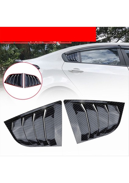 1paır Arka Yan Pencere Kangen Soyları Panel 1/4 Çeyrek Kapak Kia Cerato Sedan 2013-2018 (Yurt Dışından) indirimleri