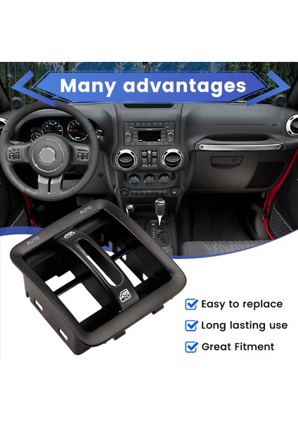 Ön El Elektrik Kapı Pencere Anahtarı Çerçeve Gösterge Tablosu Jeep Wrangler Için Enstrüman Panelleri 2011-2018 1RP75DX9AC (Yurt Dışından) indirimleri