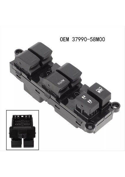 37990-58M00 Sağ Sürücü Tarafı Suzuki Vitara Için Ana Pencere Kontrol Anahtarı 1992-1998 (Yurt Dışından) fiyatları