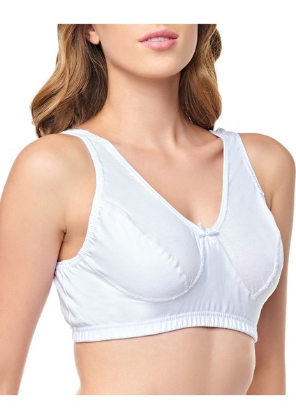 Kadın Body Yarım Atlet Beyaz | 0152