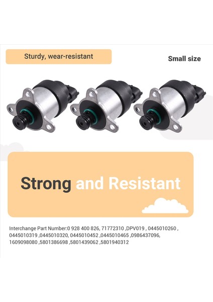 0928400826 Araç Yakıt Pompası Basınç Regülatörü Kontrol Ölçümü Solenoid Ünitesi 71772310 Iveco Günlük Jeep 928400826 (Yurt Dışından) fırsatları