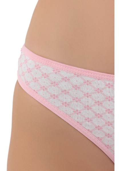 Kadınlar Için Şıklık ve Konforu Bir Arada Sunan Desenli Pamuklu Kurdeleli Külot indirimleri