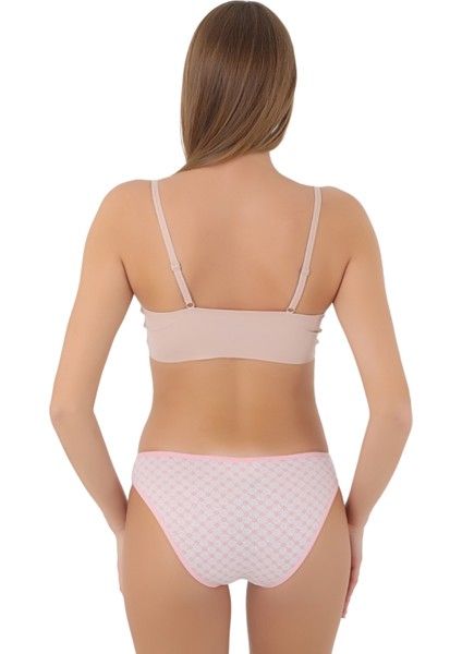 Kadınlar Için Şıklık ve Konforu Bir Arada Sunan Desenli Pamuklu Kurdeleli Külot