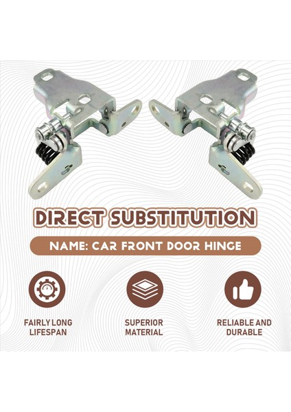 1paır Ön Sürücü ve Yolcu Yan Kapı Menteşe 68058519AC 68058518AC Dodge Ram 1500 2500 3500 2009-2023 Alt Menteşe (Yurt Dışından) fırsatları