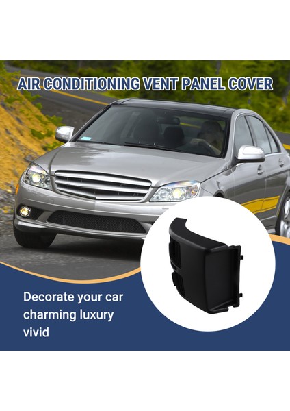 Araba Arka Arka Merkez Konsolu A/c Hava Havalandırma Koşullandırma Izgarası Mercedes Benz C Sınıfı W204 Siyah (Yurt Dışından) indirimleri