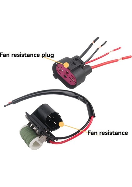 Yüksek Kaliteli Araba Üfleyici Direnç Konnektörü Fişi 13427160 13427161 13289627 Chevrolet Aveo Regal Cruze Buick Verano (Yurt Dışından) fırsatları