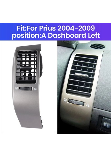Toyota Prius 2004-2009 Için Araba Ön Kontrol Paneli Havalandırma Paneli Klima Izgarası (Yurt Dışından) indirimleri