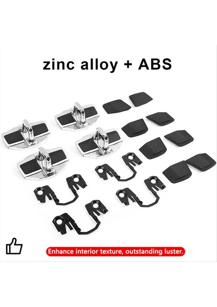 2set Araba Trd Kapı Kilidi Sabitleyici Mandalları Durdurucu Kapak Koruyucu Subaru Tüm Serisi Brz Xv Forester Legacy Outback (Yurt Dışından)