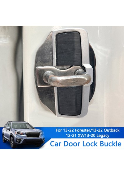 2set Araba Trd Kapı Kilidi Sabitleyici Mandalları Durdurucu Kapak Koruyucu Subaru Tüm Serisi Brz Xv Forester Legacy Outback (Yurt Dışından) indirimleri