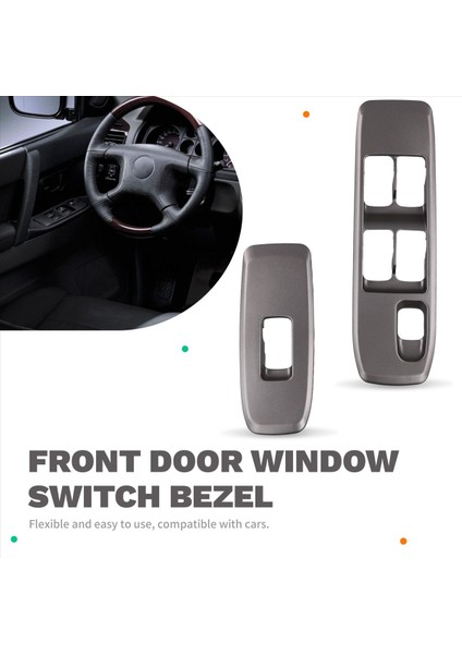 1paır Güç Penceresi Anahtarı Panel 8619A040HA MR604166 Mitsubishi Pajero/montero V73 V77 00-06 Ön Kapı Pencere Çerçevesi (Yurt Dışından) fırsatları