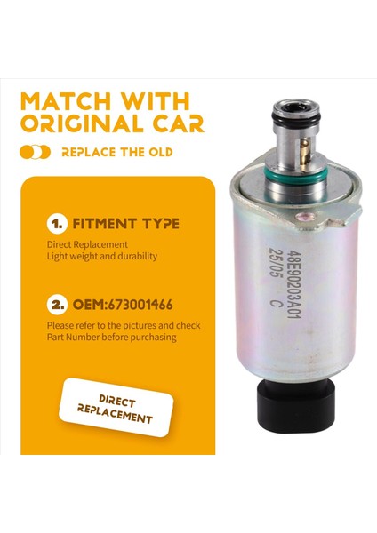 673001466 Maserati Levante Ghibli Quattroporte Için Araç Direksiyon Rafı Solenoid Valf (Yurt Dışından) indirimleri