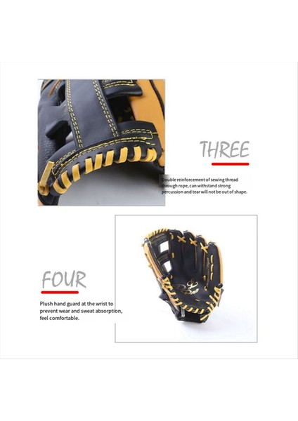 Çift Katmanlı Inekhide Beyzbol Eldiveni Voleybol Eldiveni 11 5 Inç Gençler Için Uygun (Yurt Dışından) indirimleri