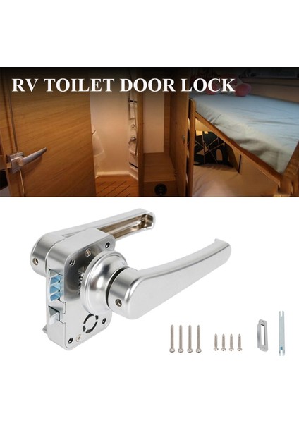 2x Rv Tuvalet Kapısı Kilidi Banyo Kapı Kilidi Karavan Tekne Mandal Kilidi Kilit Rv Aksesuarları (Yurt Dışından) fiyatları